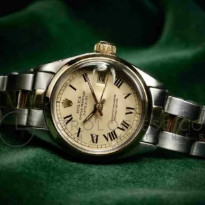 Rolex - Ref. 6916 Datejust Oyster Perpetual Original 1979 Lady`s Steel & Gold Roman Dial Watch - Cal. 2030