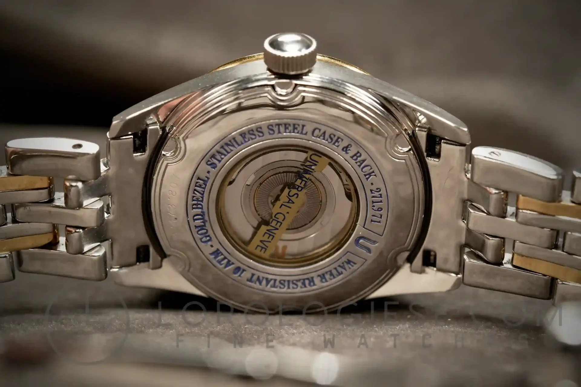 UNIVERSAL GENEVE AUTOMATIC 271.971 AOAO BLK UG71 6_8_11zon_6_11zon