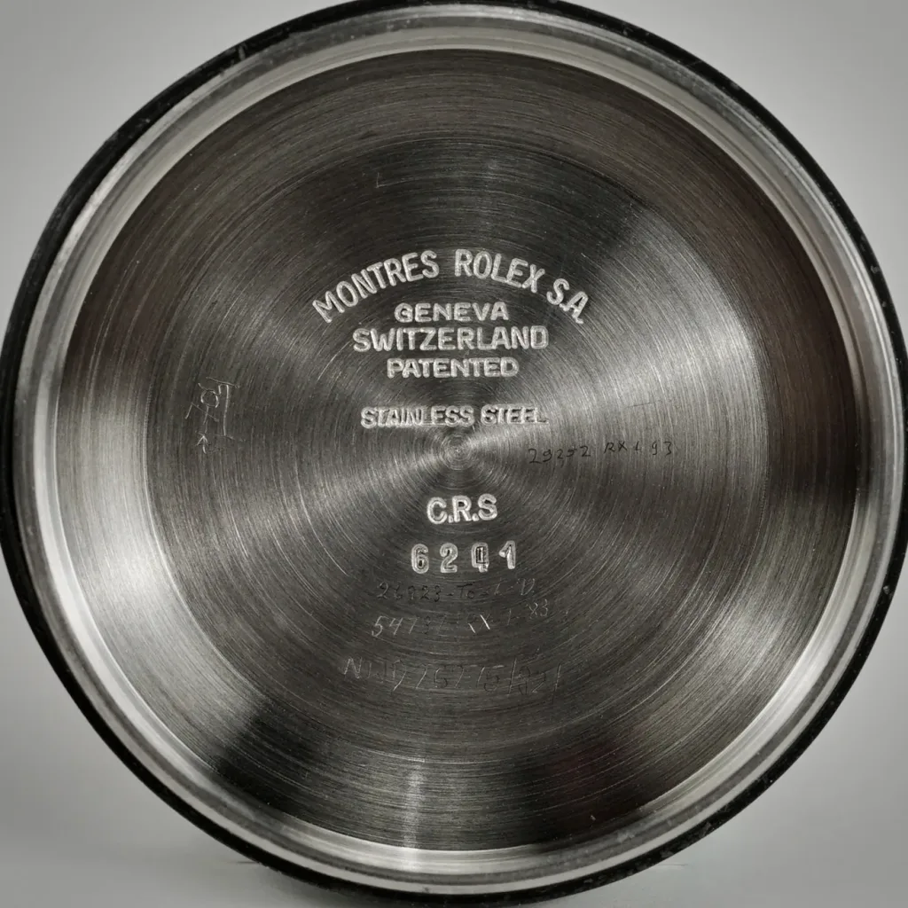 A Ref. 6264 caseback with Ref. 6241
