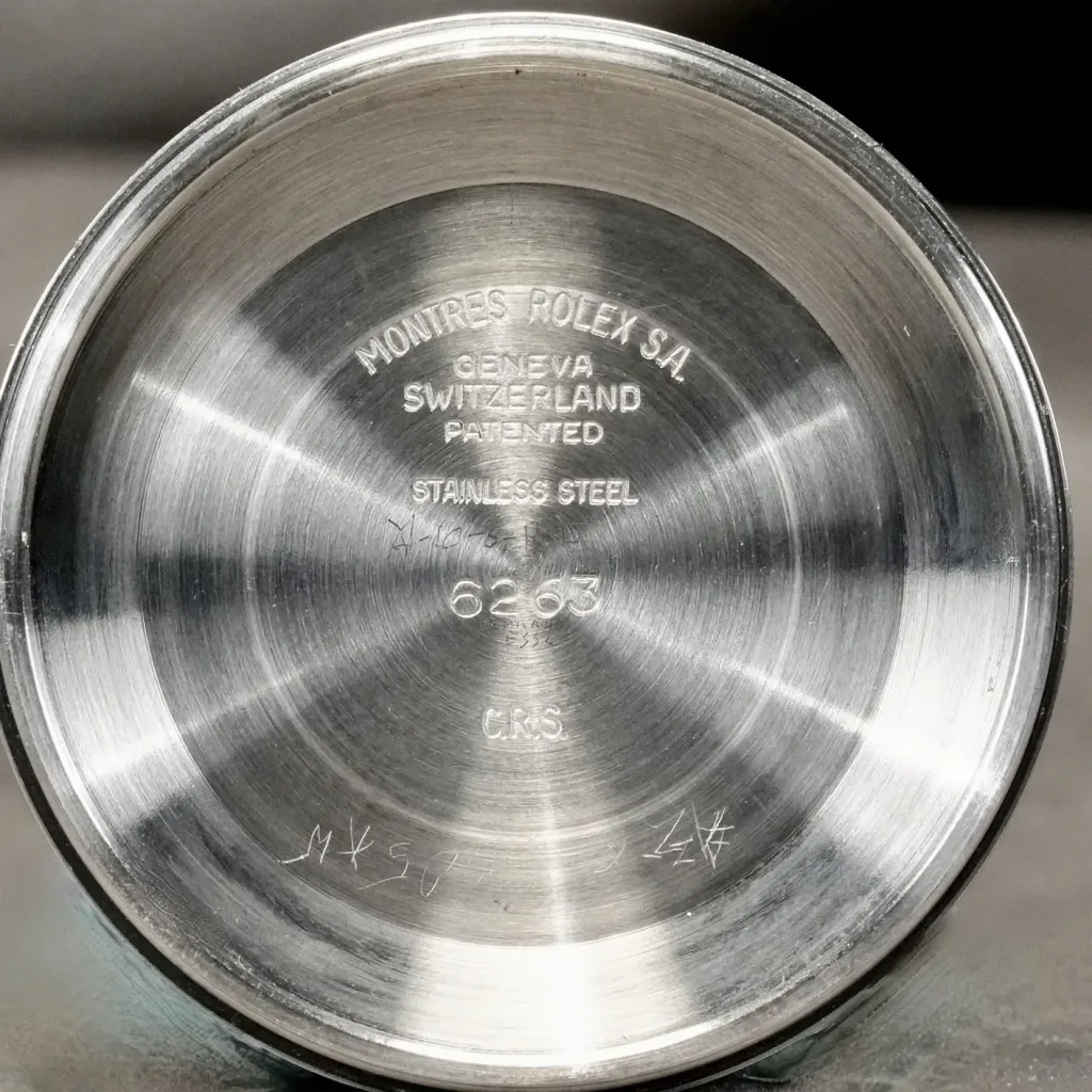 This 6265 has a 6263 caseback
