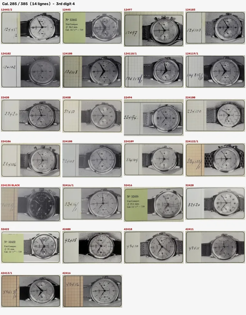 Universal Geneve Uni-Compax Cal. 285