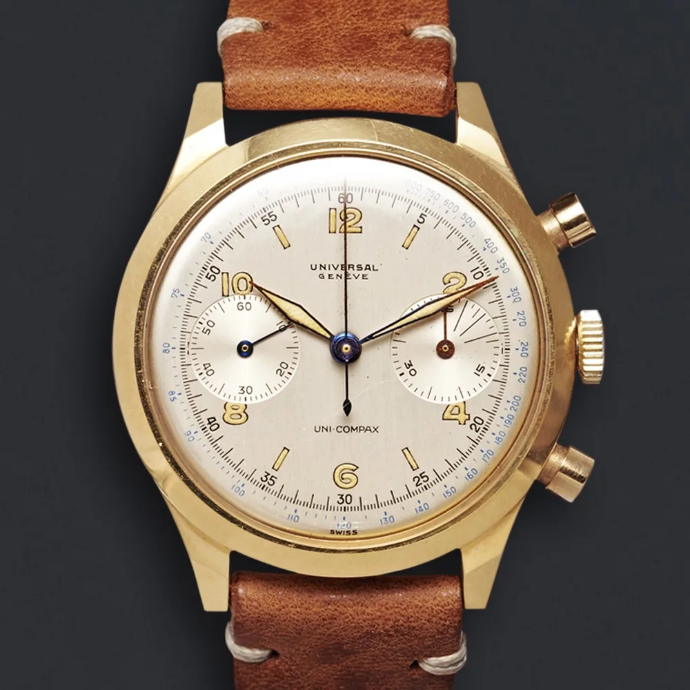 Universal Geneve Uni-Compax Ref. 12482 - Courtesy Ineichen