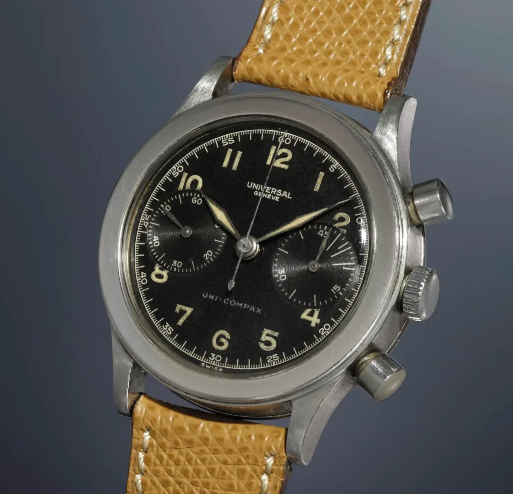 Universal Geneve Uni-Compax Ref. 7065 - Courtesy of Phillips